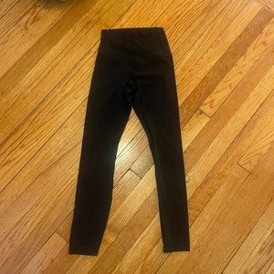 lululemon black align leggings size 2